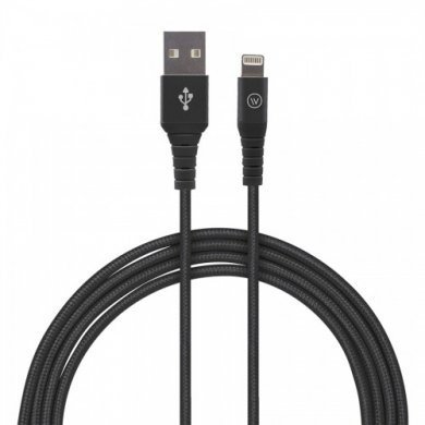 1398 iWill Cabo USB Lightning MFi Hard 1.2m Nylon
