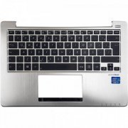 Carcaça palmrest notebook Asus Vivobook X202E acompanha teclado e botão power