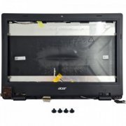 Carcaça da tela Acer Chromebook CBOA311-1H acompanha moldura, webcam, cabo flat e dobradiças