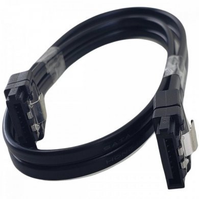 Kit 2x cabo SATA3 6GBs original ASUS 40cm com trava