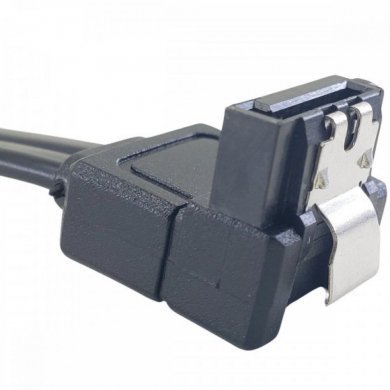 Kit 2x cabo SATA3 6GBs original ASUS 40cm com trava