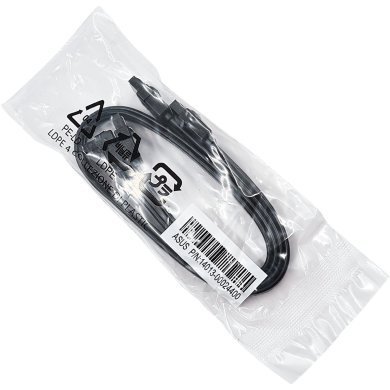14013-00024400-2X Kit 2x cabo SATA3 6GBs original ASUS 40cm com trava