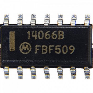14066B Ci Analog Switch Quad 4x SPST SOIC14 (Kit 10x)