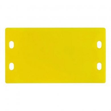 14428 Plaqueta Cuidado Cabo Optico Relevo 9x4cm