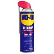 Spray Lubrificante WD-40 500ml 370g Flextop - Bico Inteligente