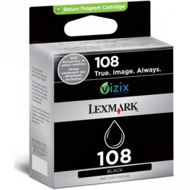 14N0332 Cartucho de Tinta Lexmark 108 Preto 4 ml