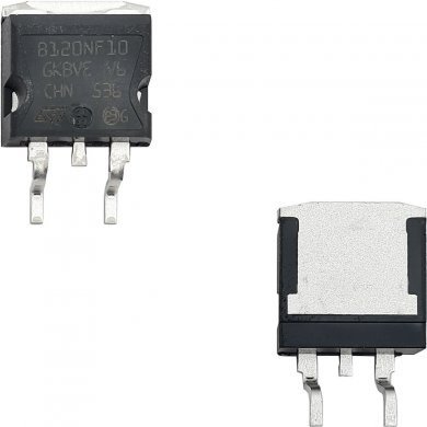 15060211002 5x Mosfet B120NF10 STB120NF10 N-Ch 100V 120A D2PAK-3