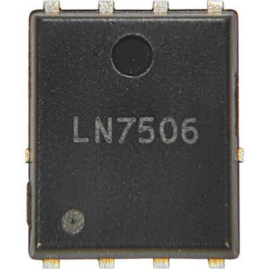 15060241-01 5x Mosfet LN7506 N-Channel 30V 12A QFN-8