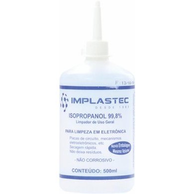 15066 Implastec alcool isopropilico 99,8% 500ml