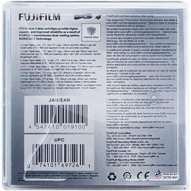 15716800 Fita Fujifilm LTO-4 Ultrium 800GB/1600GB