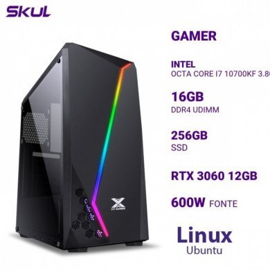 157470 Skul Computador Gamer 7000 Intel Core I7 10700KF