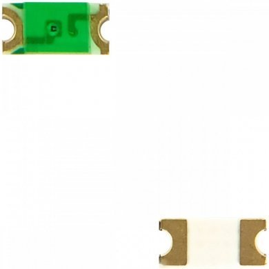 Led verde SMD 1206 2V 20mA (kit 100 unidades)