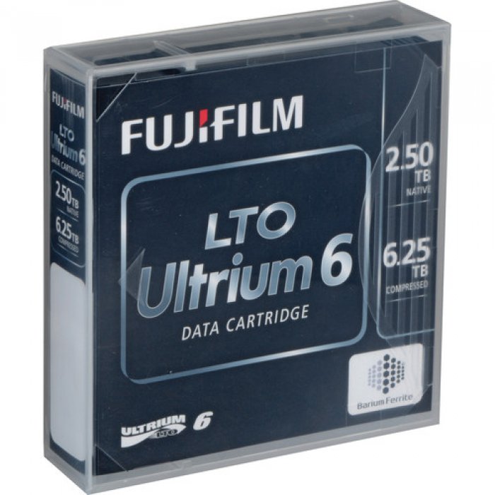 Fita LTO-6 Ultrium Fujifilm Data Cartridge 2.50TB/6.25TB