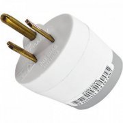 Daneva Adaptador Reverso 2P+T 15A 250V Plugue com 4mm ...