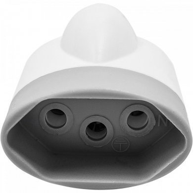 1633 Daneva Adaptador Reverso 2P+T 15A 250V