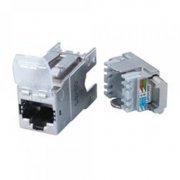 AMP Jack Twist Sem Tampa CAT6A (Entrada Direta)