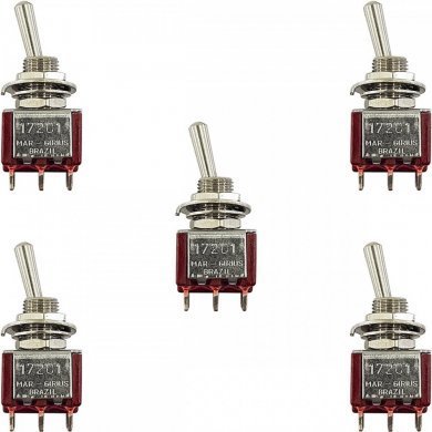 17201-GAN6T-MAR Kit 5x chave gangorra alavanca 17201 6T Mar-Girius