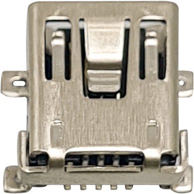 1734327-2 25x conector mini USB A 2.0 5 pinos femea SMD