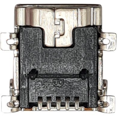 1734327-2 25x conector mini USB A 2.0 5 pinos femea SMD