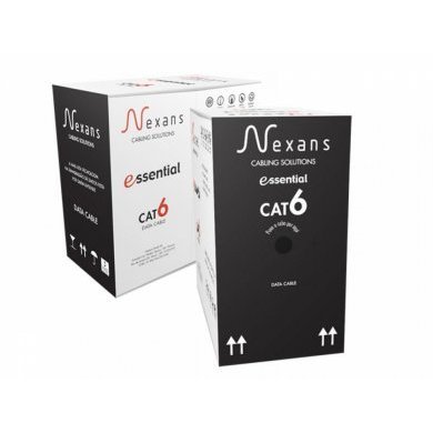 17483 Nexans Cabo Lan Cat 6 U/utp Cm Cinza Cx 305m