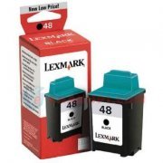 Cartucho de Tinta Lexmark 48 Preto 10.5 ml, Rendimento aprox. de 205 páginas