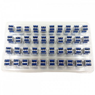 Conector USB 3.0 Dual 2x9P 2MM 18P (Kit 5x)