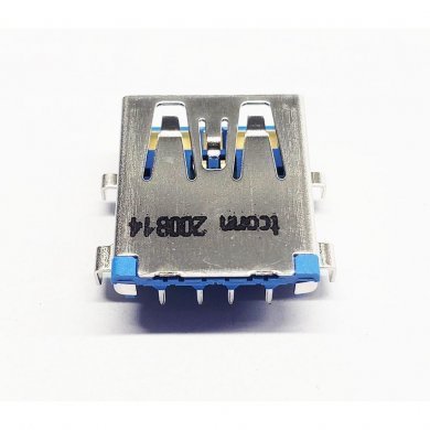 Kit 5x conector USB 3.0 9 pinos 90D DIP T-CONN