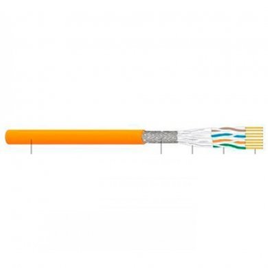 Datwyler cabo S/FTP LSZH 4p 23awg CAT6/7 laranja
