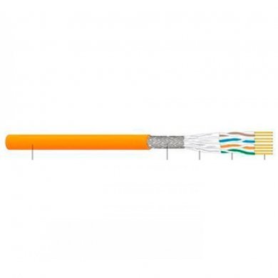 19146600DK Datwyler cabo S/FTP LSZH 4p 23awg CAT6/7A laranja