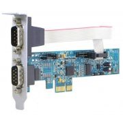 Placa Serial Naxos 2 Portas DB9 PCI-E x1 8cm
