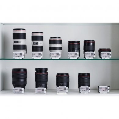 19320-01-25X Kit com 25 und de etiqueta digital por iR da Pricer