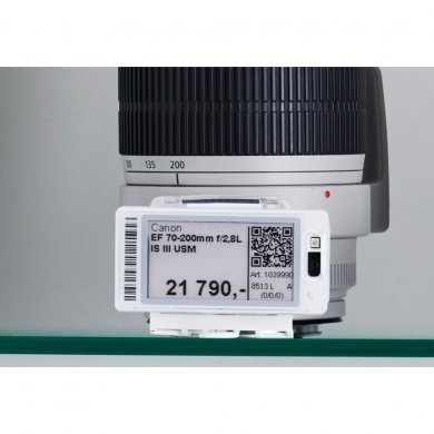 19320-01-25X Kit com 25 und de etiqueta digital por iR da Pricer