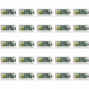 Kit com 25 und de etiqueta digital por iR da Pricer  ...