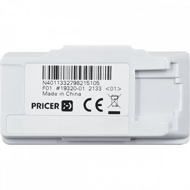 19320-01-25X Kit com 25 und de etiqueta digital por iR da Pricer