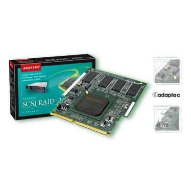 1957500 Controladora SCSI RAID 1 Canal, Adaptec 2005S Kit, PCI 64Bits, 48