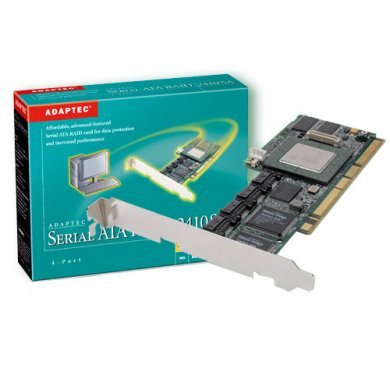 1961900-R Controladora RAID SATA I, 4 Canais, Adaptec 2410SA Kit, 64MB, PCI