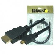Cabo TBLACK HDMI Para Micro HDMI Macho 1.5 Metros