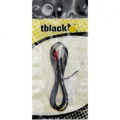 TBLACK Cabo de Video P2 para 2 RCA 1.5 Metros
