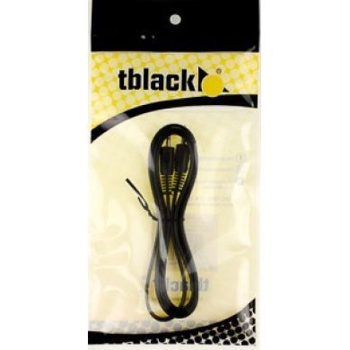 1.1.213 TBLACK Cabo Auxiliar P2 Macho para P2 Macho