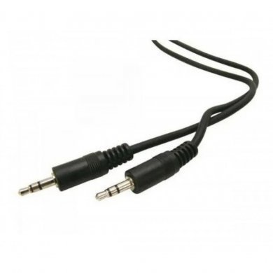 1.1.222 Cabo de áudio P2 stereo niquelado 1.8m