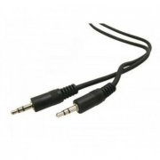 Cabo de áudio P2 stereo niquelado 1.8m 