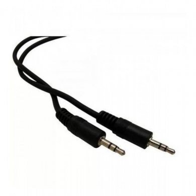 Cabo de áudio P2 stereo niquelado 1.8m