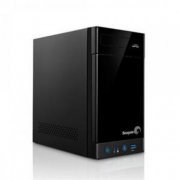 NAS Seagate 8TB Gigabit USB 3.0 (2 x 4TB), RAID 0 e 1 - 2x LAN Gigabit, 2x USB 3.0