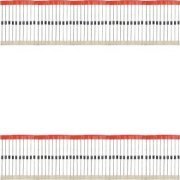 100x Fairchild Diodo Retificador 1N4007 1000V 1A DO-2 ...