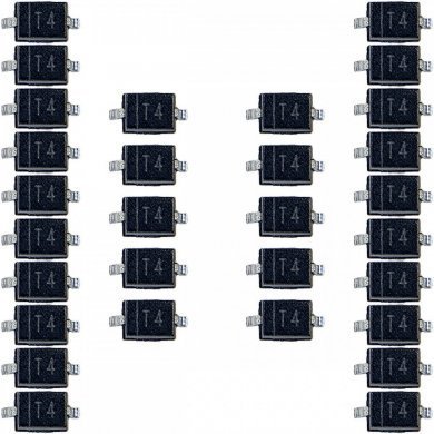 Diodo T4 de comutação 100V 2A 1206 SOD123 (Kit 30x)