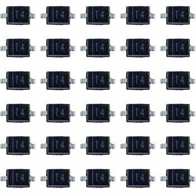 Diodo T4 de comutação 100V 2A 1206 SOD123 (Kit 30x)