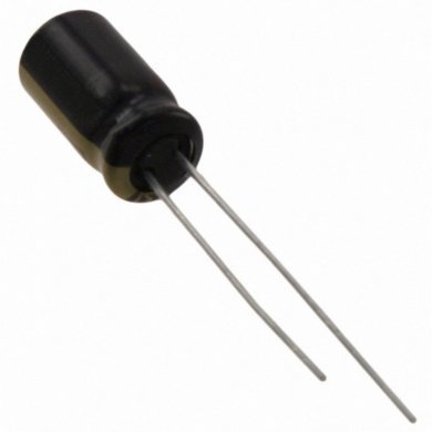 1PEEU-FM1E101 Kit 5x capacitor eletrolitico 100uf 25V radial 105º