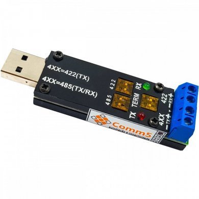 1S-USB-485-2 Comm5 conversor USB para serial RS485/422