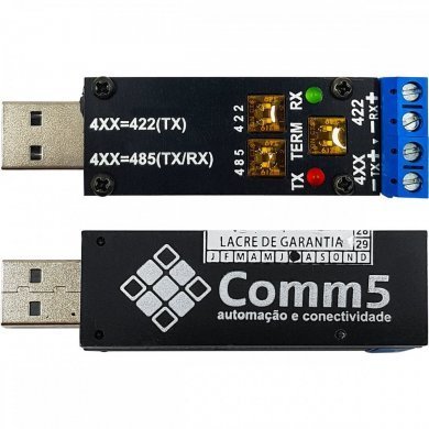 1S-USB-485-2 Comm5 conversor USB para serial RS485/422