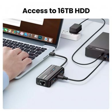 Ugreen hub USB 3.0A adaptador RJ45 para MI Box S